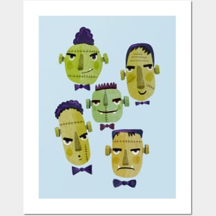 Fancy Frankensteins Posters and Art